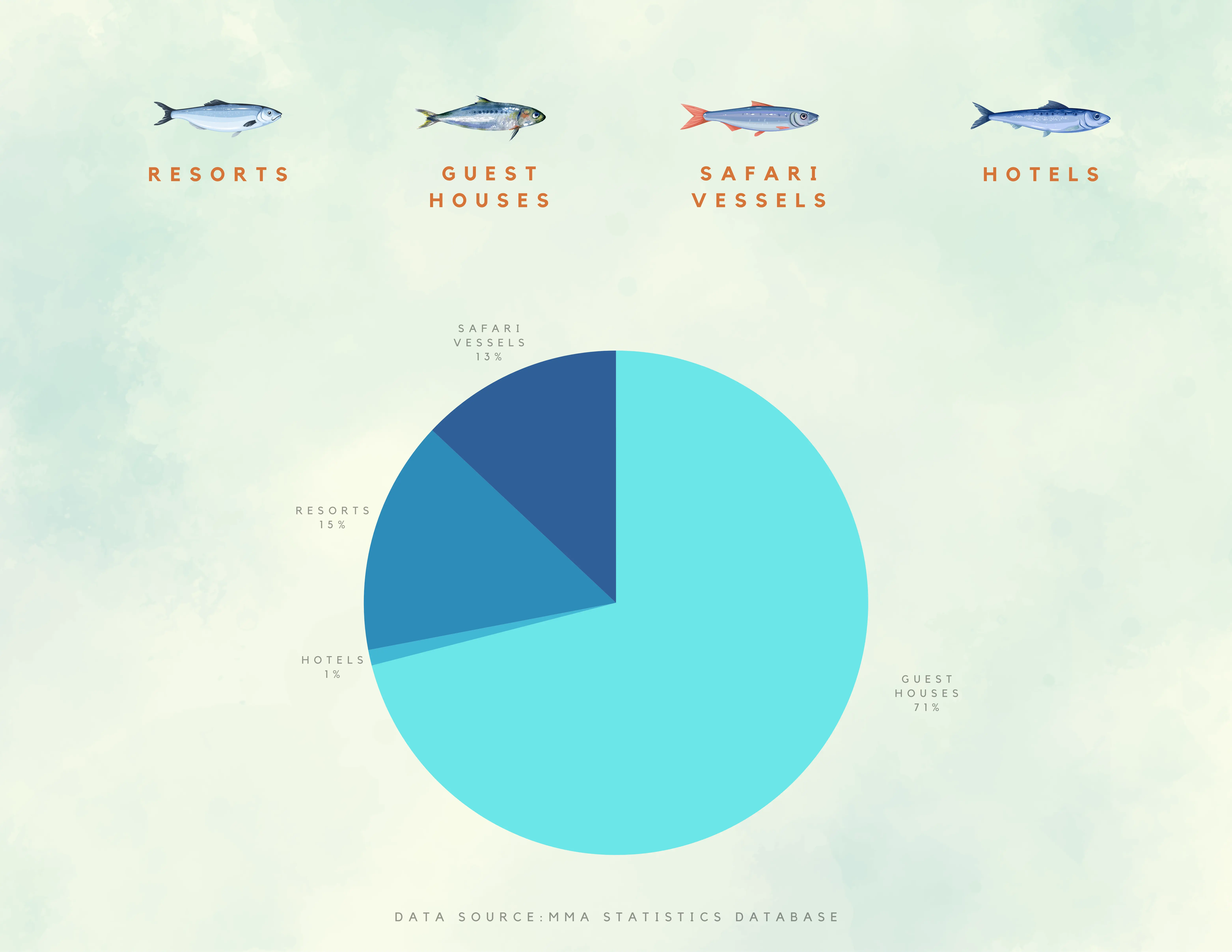 Chapter 2 — School of Fish: Maldives tourism visualization